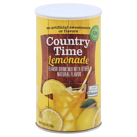 Beverage Country Time Lemonade 82.5 Oz., PK6